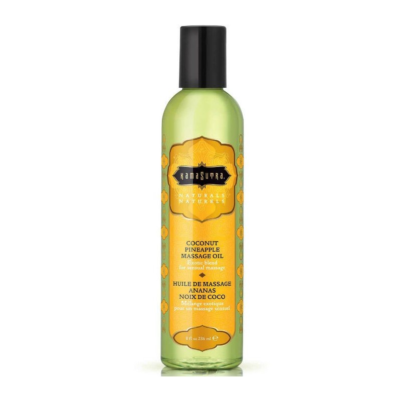 Huile massage ananas, noix de coco - Kamasutra