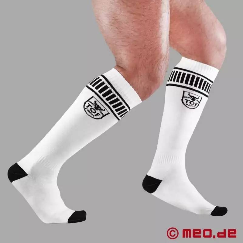 Chaussettes Footish blanc/noir