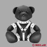 White Willy - Ours en peluche BDSM en cuir