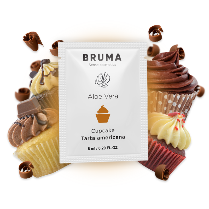 Gel aloe vera saveur Cupcake - BRUMA