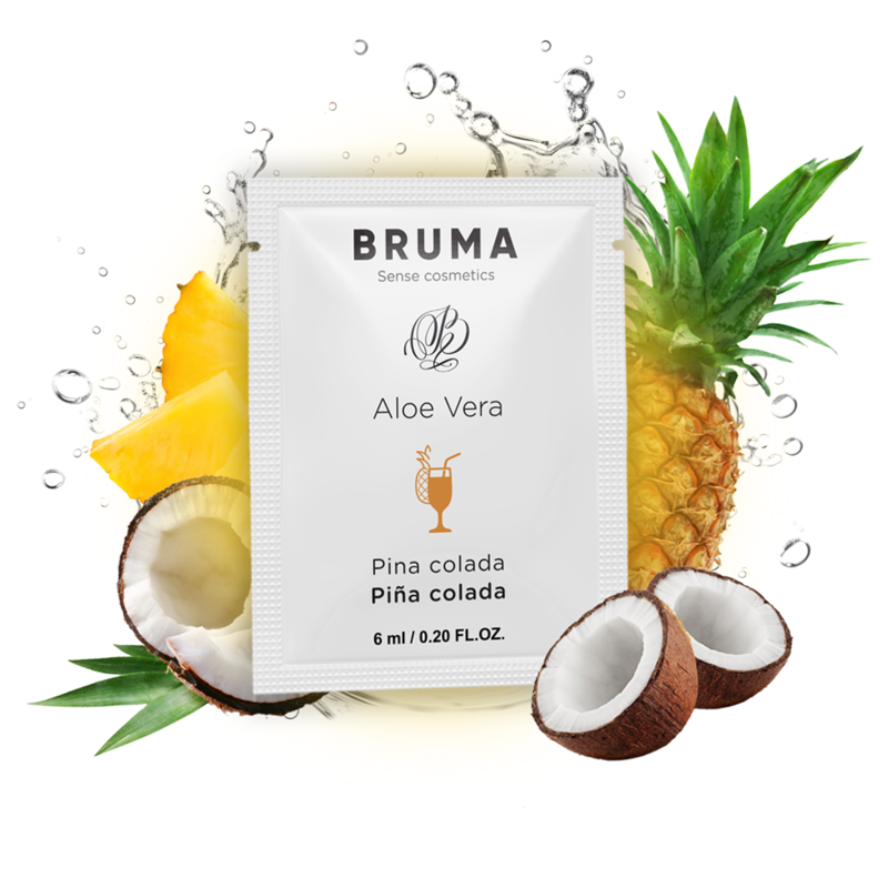 Gel aloe vera saveur Pina Colada - BRUMA