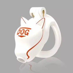 Cage de chasteté – NoPacha® x BadPuppy® – blanche