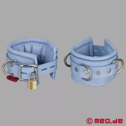 Menottes en cuir verrouillables de la collection Malibu de MEO