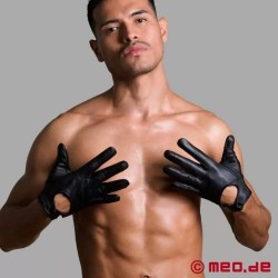 TORMENT TOUCH™ – Gants en cuir avec pointes Dr. Sado
