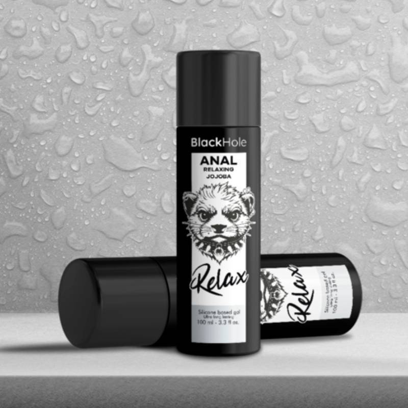 BLACK HOLE - RELAXANT ANAL JOJOBA RELAX BASE SILICONE 100 ML BLACK HOLE - RELAXANT ANAL JOJOBA RELAX BASE SILICONE 100 ML