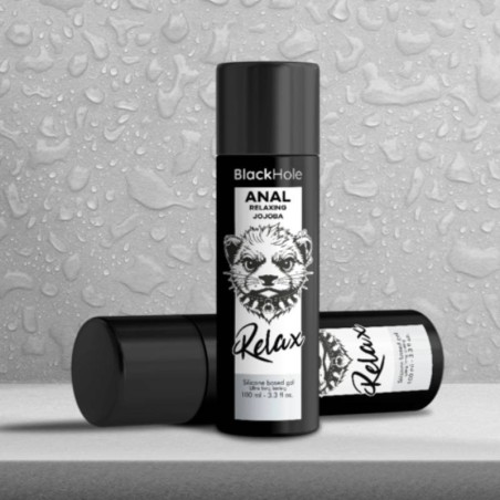 BLACK HOLE - RELAXANT ANAL JOJOBA RELAX BASE SILICONE 100 ML