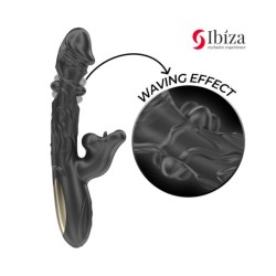 IBIZA - VIBRATEUR ET STIMULATEUR DE CLITORIS AVEC EFFET DE MORDRE ET DE ROTATION
