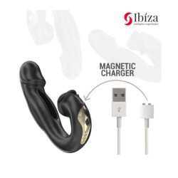IBIZA - ROSE VIBRATEUR EFFET FLICKING ET STIMULATEUR DE CLITO