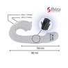 IBIZA - ROSE VIBRATEUR EFFET FLICKING ET STIMULATEUR DE CLITO