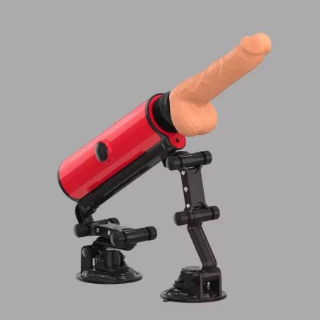 Red Devil™ - Machine à sexe puissante - Compatible Vac-U-Lock - Avec télécommande