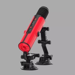 Red Devil™ - Machine à sexe puissante - Compatible Vac-U-Lock - Avec télécommande