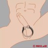 BullRing™ noir par Cazzomeo® - Le cockring ultime pour des érections d’acier