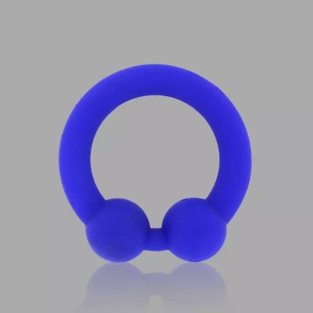 BullRing™ bleu par Cazzomeo® - Le cockring ultime pour des érections d’acier