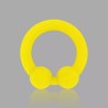 BullRing™ jaune par Cazzomeo® - Le cockring ultime pour des érections d’acier