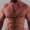 Collier avec cockring - Bijou kinky fetish & set cockring fonctionnel de MEO