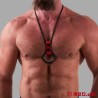 Collier avec cockring - Bijou kinky fetish & set cockring fonctionnel de MEO