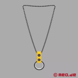 Collier avec cockring - Bijou kinky fetish & set cockring fonctionnel de MEO