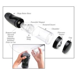 EXTREME TOYZ - PDX MEGA BATOR USB MASTURBATEUR MLE BOUCHE ROUGE
