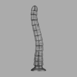 Vibrax Slider™ - Anal Depth Play - Vibromasseur flexible de 37 cm de long