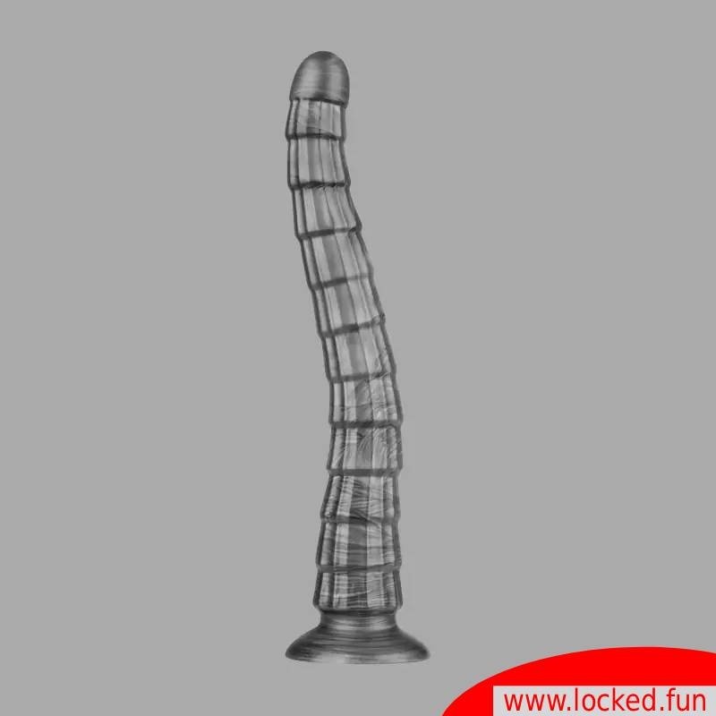 Vibrax Slider™ - Anal Depth Play - Vibromasseur flexible de 37 cm de long