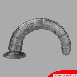 Vibrax Slider™ - Anal Depth Play - Vibromasseur flexible de 37 cm de long