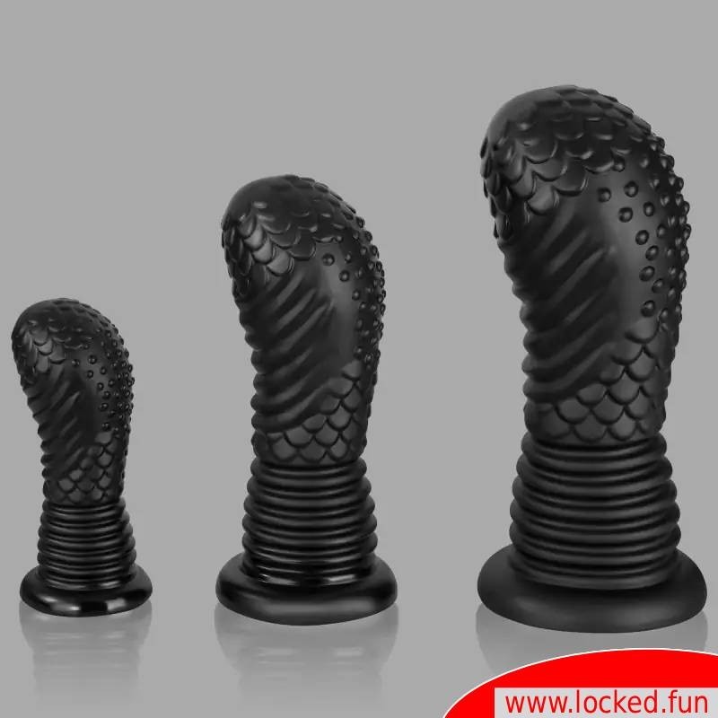 Buttplug Scalebreaker™ - Plug anal en Liquid Silicone