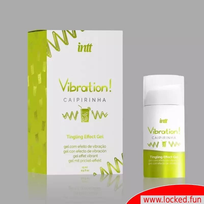 INTT - Vibration ! Caipirinha Tingling Gel – Gel intime au goût de caipirinha