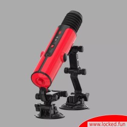 Red Devil™ - Machine à sexe puissante - Compatible Vac-U-Lock - Avec télécommande