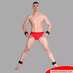 Menottes de cheville – Haftanstalt™ x MEO® – Néoprène Softskin