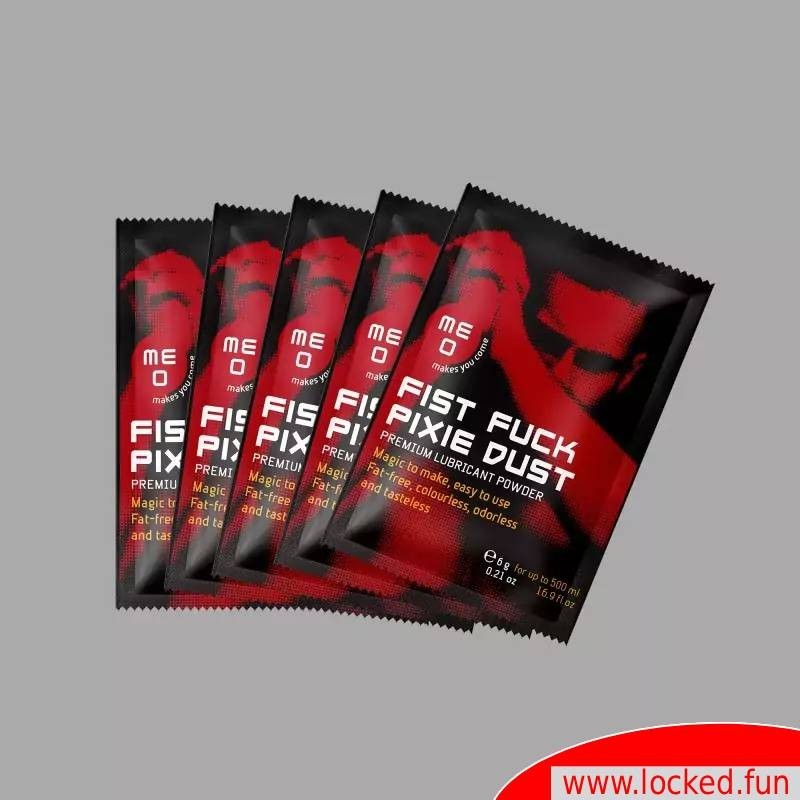 Fist-Fuck-Pixie-Dust™ - Lubrifiant en poudre - Pack promo de 5 (5 sachets de 6 g/0,21 oz)