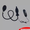 Plug anal gonflable à vibrations