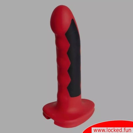 Gode en silicone Fusion Komodo – Gode Estim