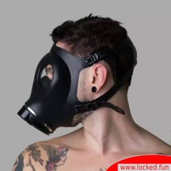 MEO-XTRM - RubberFetishMask - Masque à gaz BDSM