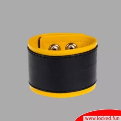 Bracelet en cuir fétiche DISTINCT