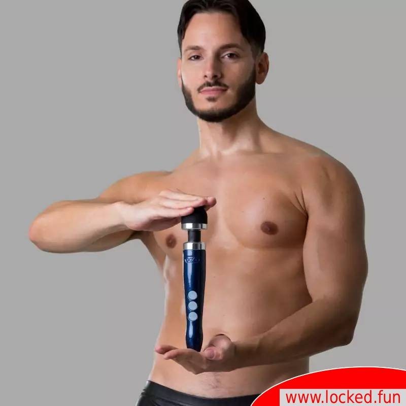 Doxy bleu Die Cast 3R Wand Massager