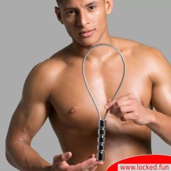 Fouet SM métallique à nœud coulant