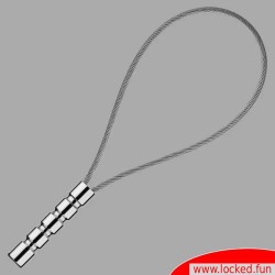 Fouet SM métallique à nœud coulant