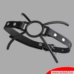Bâillon Spider Gag avec revêtement en vinyle