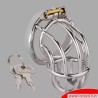 Ceinture de chasteté en acier inox - NoPacha FortressLock
