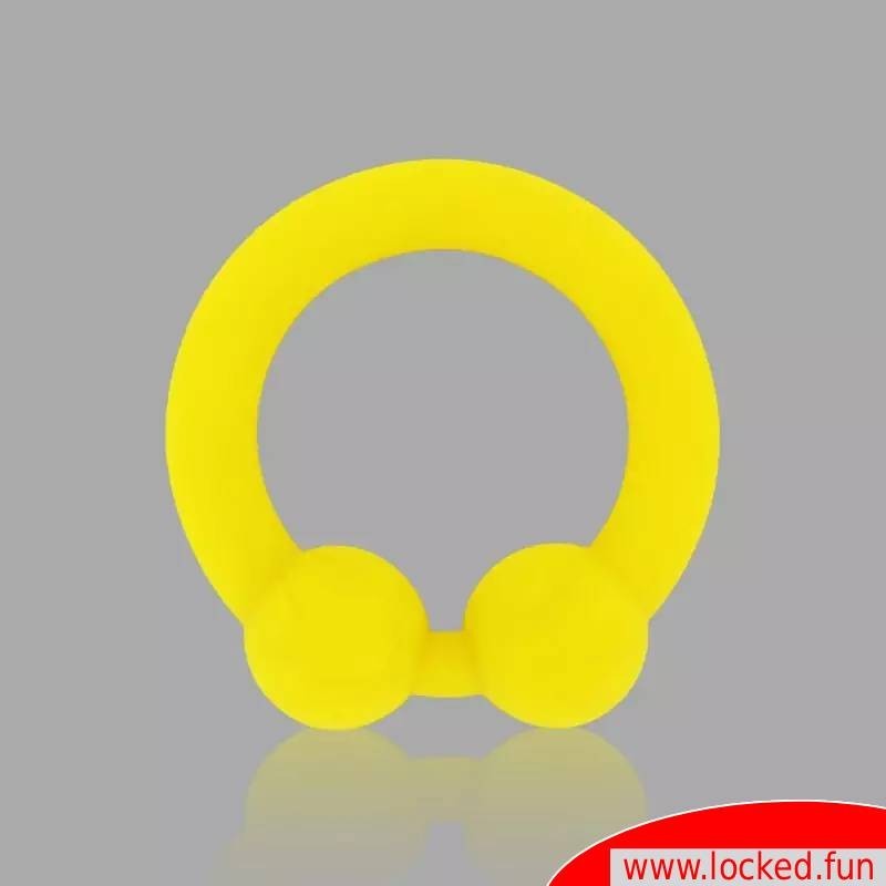 BullRing™ jaune par Cazzomeo® - Le cockring ultime pour des érections d’acier