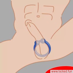 BullRing™ bleu par Cazzomeo® - Le cockring ultime pour des érections d’acier