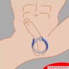 BullRing™ bleu par Cazzomeo® - Le cockring ultime pour des érections d’acier