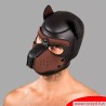 Masque noir/marron Bad Puppy en néoprène
