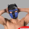 Masque noir bleu Bad Puppy en néoprène