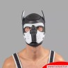 Masque noir blanc Bad Puppy en néoprène