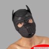 Masque noir Bad Puppy en néoprène