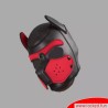 Masque noir rouge Bad mas en néoprène