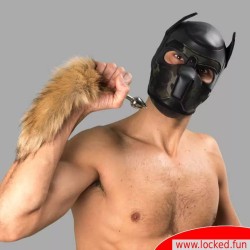 Cosplay & Human Pup Play Marron clair