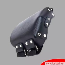 Genouillères Cock Sucker™ en cuir - Genouillères rembourrées pour Fetish et BDSM