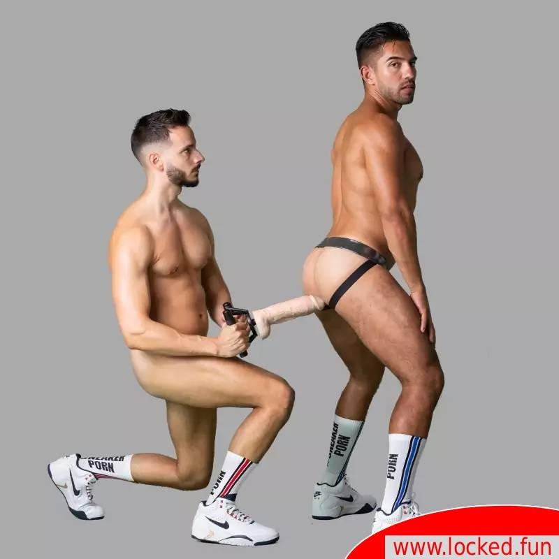 Double poignée avec adaptateur Vac-U-Lock™ pour godes – Fuck & Play